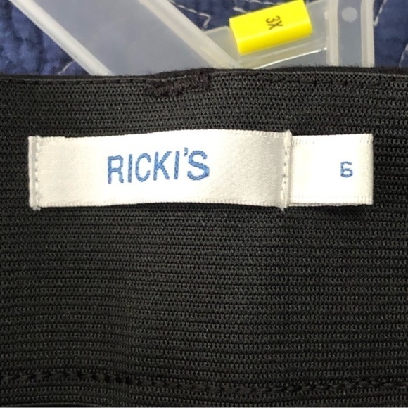 RICKI'S Size 6 Black Skinny Leg Pants - Picture 6 of 6